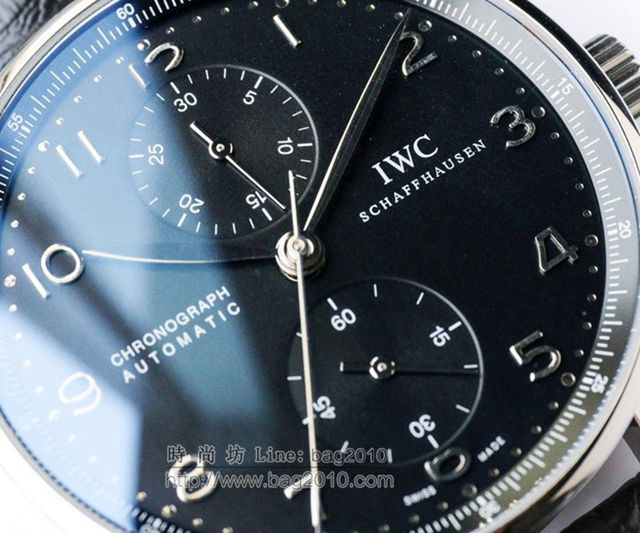 IWC手錶 萬國葡萄牙系列 自動機械計時跑秒腕表3714 IW371445 萬國高端男士腕表  hds1662